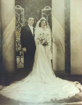 Uncle Jim and Aunt Fanny's Wedding 1940